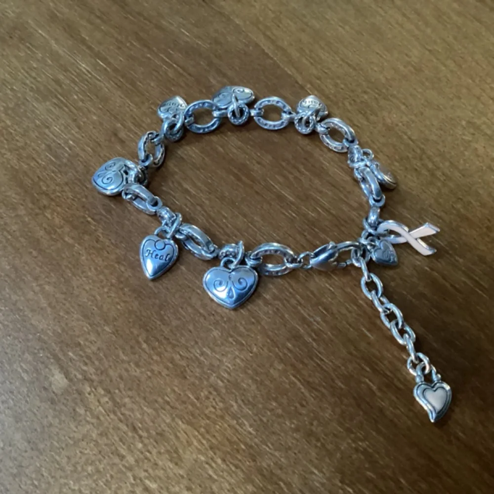 Brighton Silver-tone Charm Bracelet